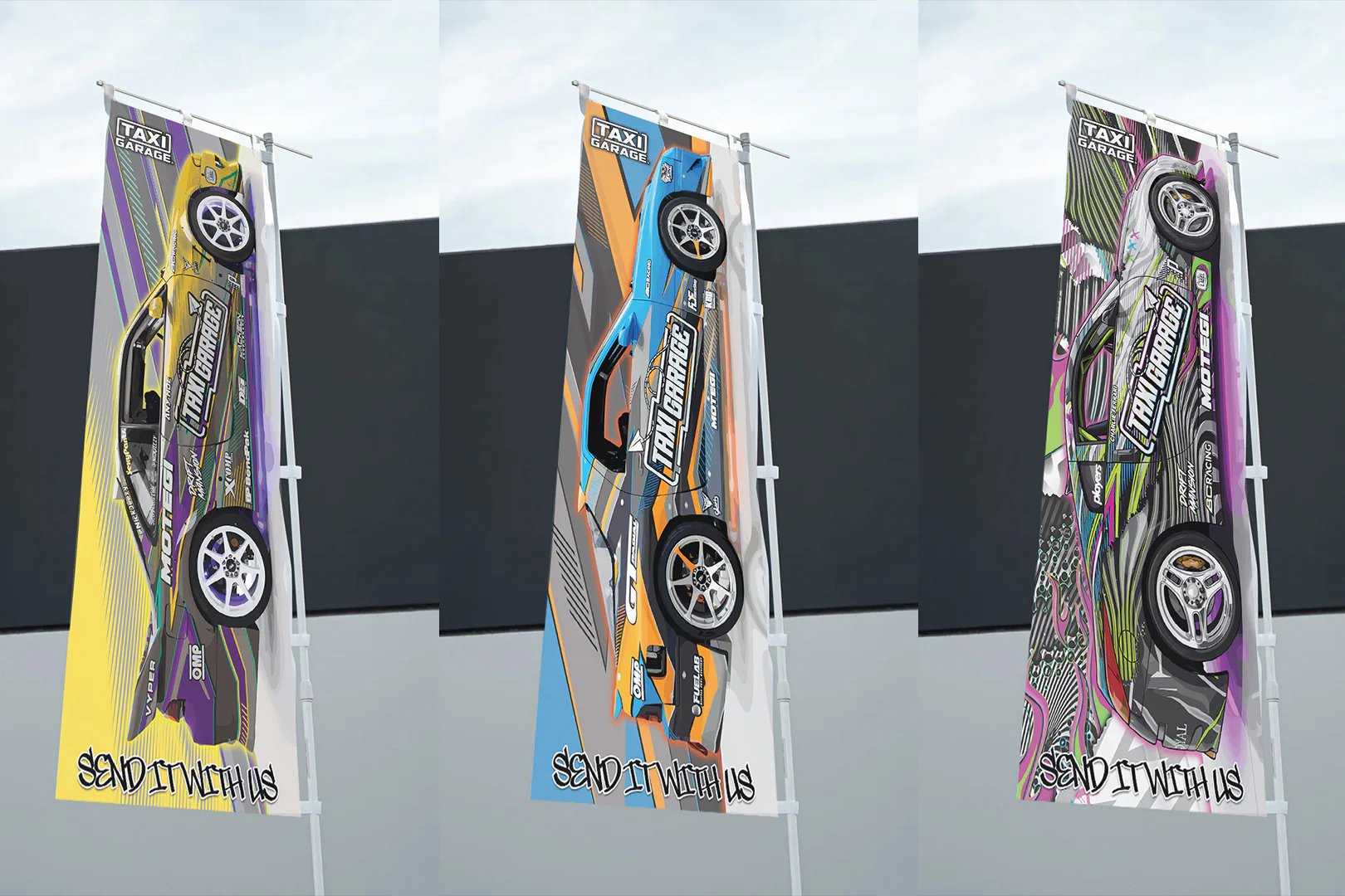 TAXI GARAGE Merch and Accessories